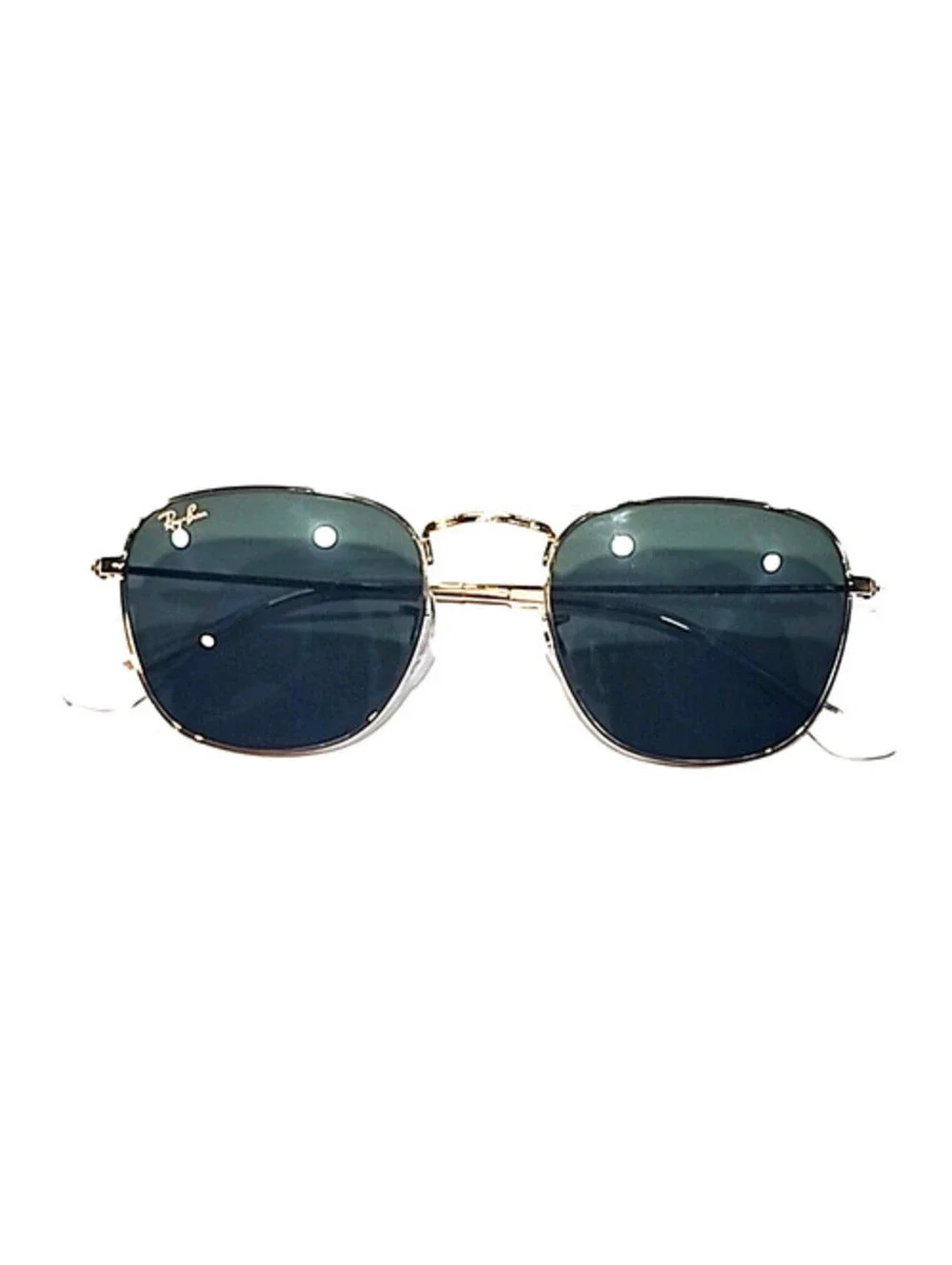 Ray Ban RB3857 9196/31 Frank Arista Gold G-15 Green Square Sunglasses 51-20 145